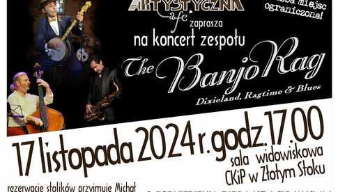 17.11, Koncert zespołu The Banjo Rag w CKiP