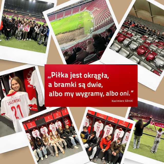 [FOTO] Uczniowie z Barda wizytowali u prezydenta Trzaskowskiego i kibicowali piłkarskiej reprezentacji