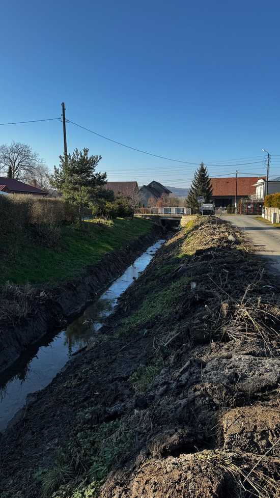 [FOTO] Udrożniono cieki wodne w Przyłęku