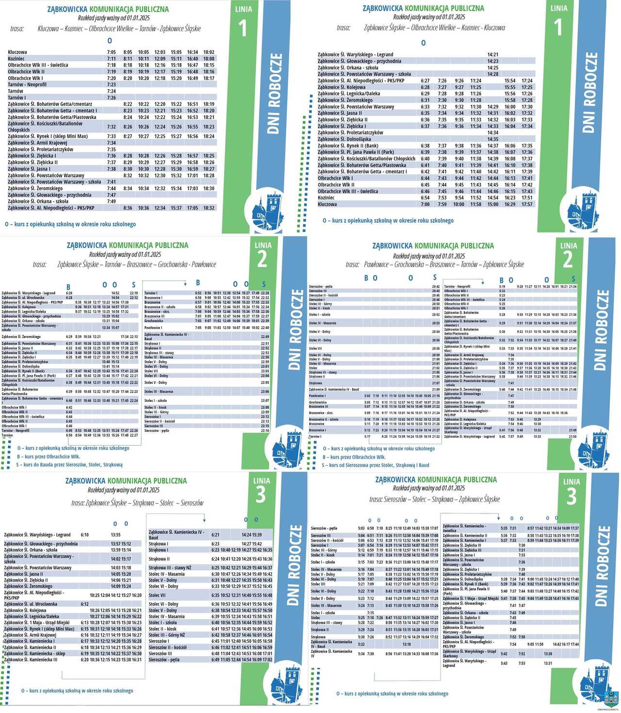 Zmiany w komunikacji miejskiej w Ząbkowicach Śląskich: co warto wiedzieć? [ROZKŁADY JAZDY]
