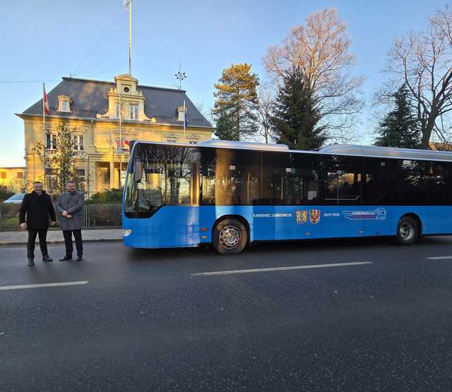 [FOTO] 2 stycznia ruszyła Komunikacja Autobusowa z Kamieńca Ząbkowickiego!