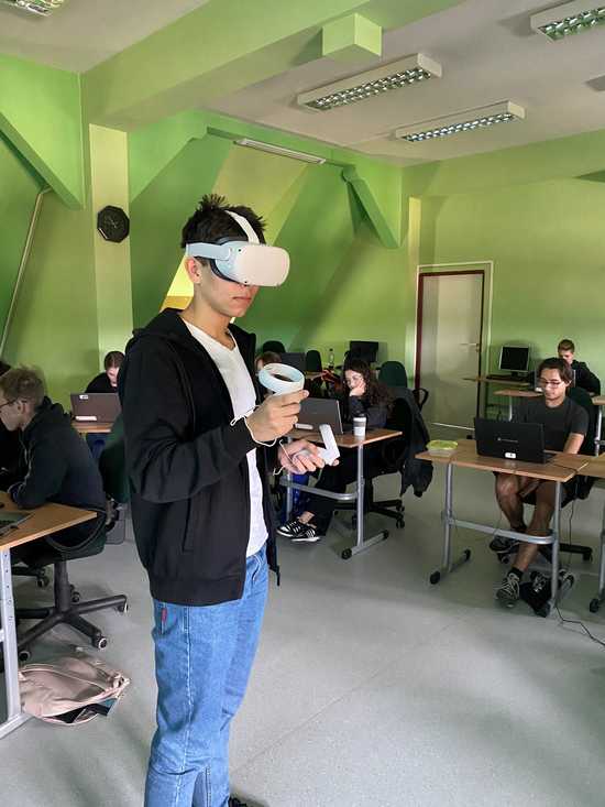 [FOTO] Liceum im. Władysława Jagiełły rozwija kompetencje zawodowe uczniów i nauczycieli