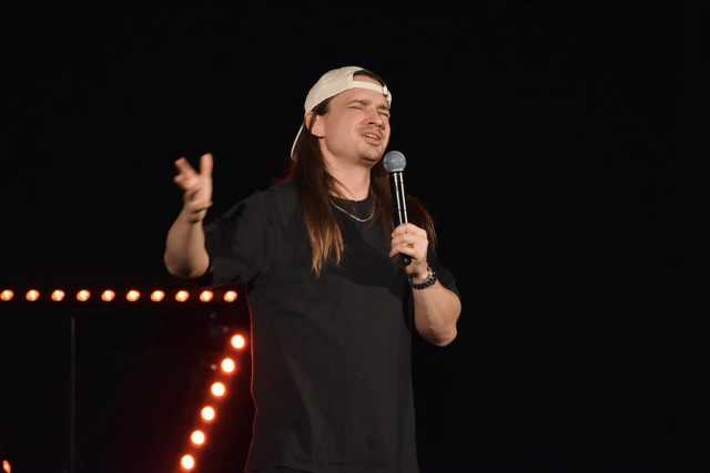 [FOTO] Kacper Ruciński rozbawił ziębicką publiczność