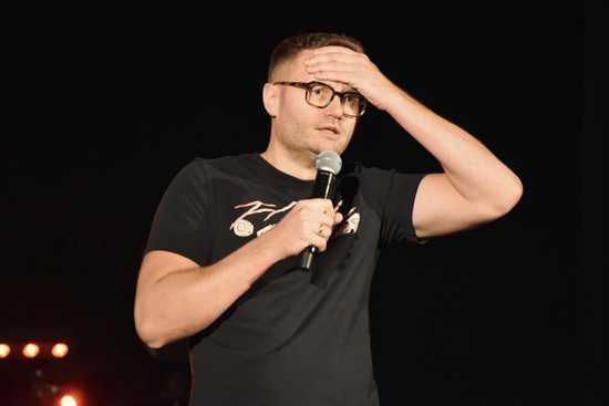 [FOTO] Kacper Ruciński rozbawił ziębicką publiczność