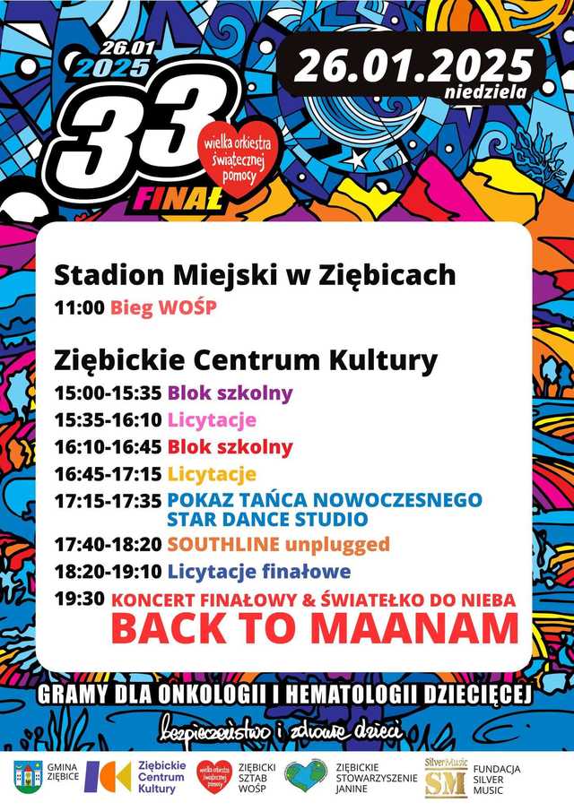 [FOTO] Znamy program 33. Finału WOŚP w Ziębicach! Zobaczie, jakie atrakcje na Was czekają 
