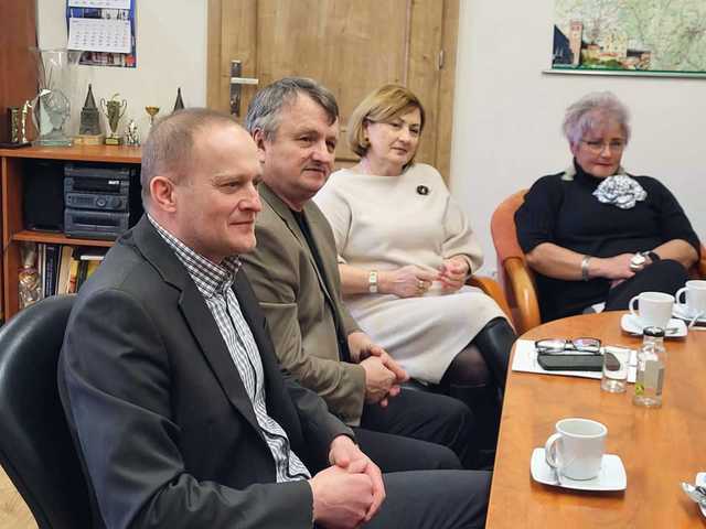 [FOTO] Starosta spotkał się z Dyrektorami szkół i placówek oświatowych