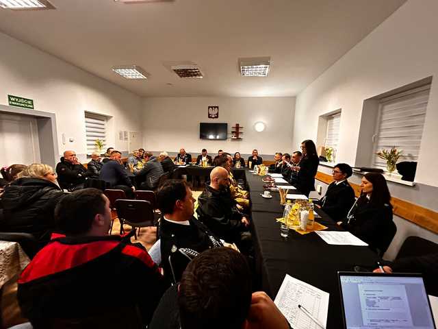 Zebranie sprawozdawcze OSP Topola