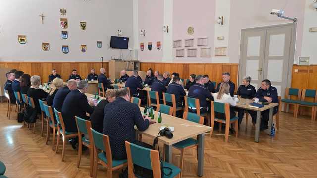 [FOTO] Policja podsumowała 2024 rok – jakie wyzwania czekają funkcjonariuszy?
