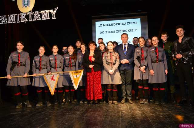 [FOTO,WIDEO] Ziębice upamiętniły 85. rocznicę deportacji na Syberię 