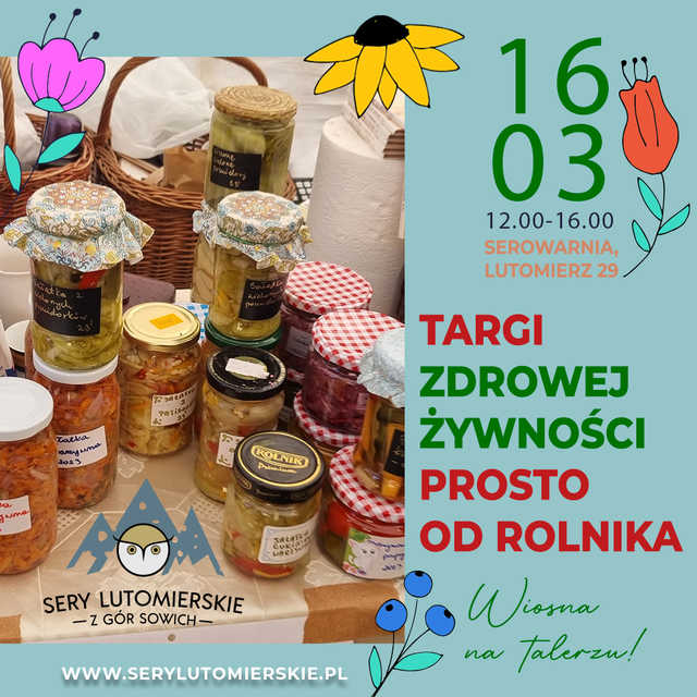 Targi zdrowej żywności w Lutomierzu – już w tę niedzielę będziemy świętować 7 lat lokalnych smaków!