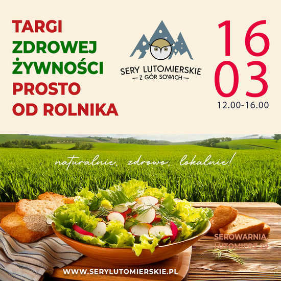 Targi zdrowej żywności w Lutomierzu – już w tę niedzielę będziemy świętować 7 lat lokalnych smaków!