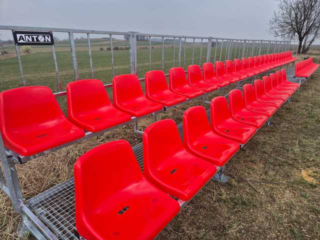 [FOTO] Nowe trybuny w Przedborowej! Teraz czas na kibicowanie