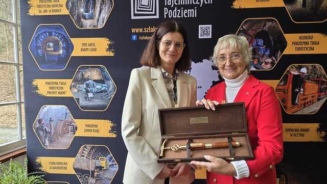 [FOTO] Sztolnia Książęca w Kopalni Złota ponownie dostępna dla turystów!