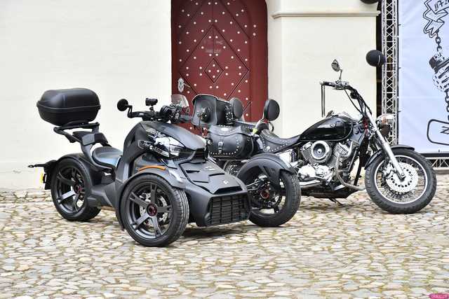 [WIDEO/FOTO] Motocyklowa impreza na ząbkowickim zamku. Klub MotoFrankenstein obchodził jubileusz 15-lecia