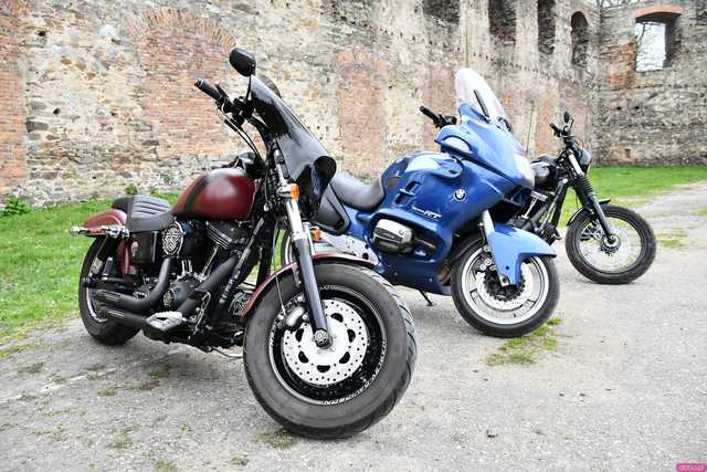 [WIDEO/FOTO] Motocyklowa impreza na ząbkowickim zamku. Klub MotoFrankenstein obchodził jubileusz 15-lecia