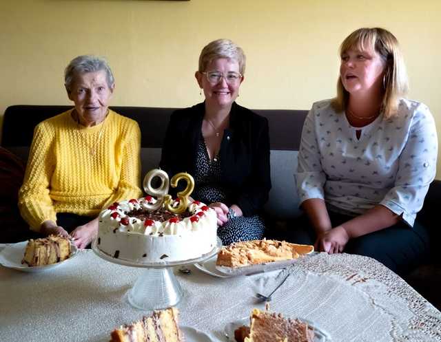 [FOTO] Pani Wanda skończyła 93 lata. Pamięta Wołyń, roboty w Niemczech i powroty przez morze