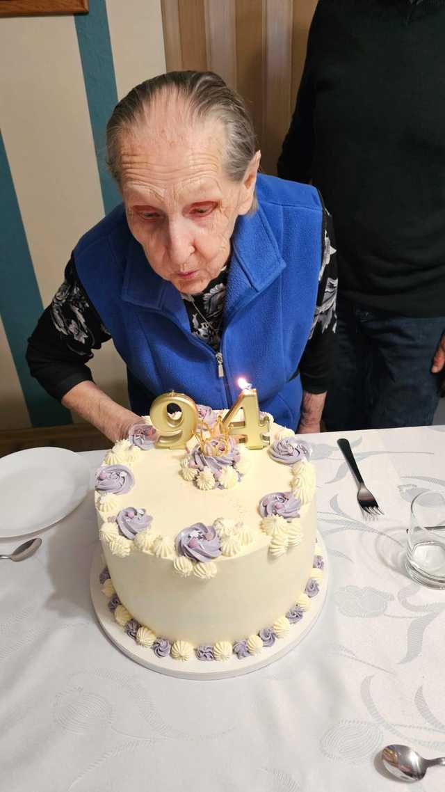 [FOTO] Pani Mieczysława z Barda świętowała swoje 94 urodziny 