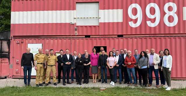 [FOTO] Jak ważne jest bezpieczeństwo ludności? Na to pytanie na pewno znają odpowiedź włodarze z naszego powiatu