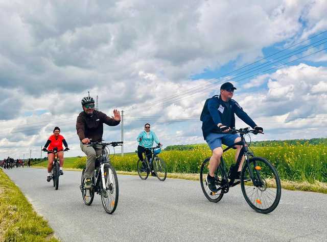 [FOTO] Miłośnicy dwóch kółek znów wyruszyli w trasę podczas 26. Rekracyjnego Rajdu Rowerowego 