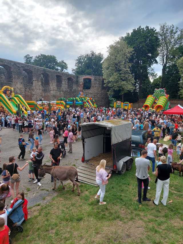 [FOTO] Tak świętowano Dzień Dziecka na plantach zamkowych w Ząbkowicch Śląskich 