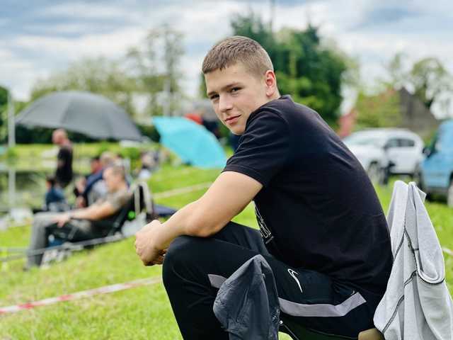 [FOTO] Wędkarski Dzień Dziecka nad stawem w Ziębicach