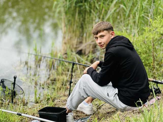 [FOTO] Wędkarski Dzień Dziecka nad stawem w Ziębicach