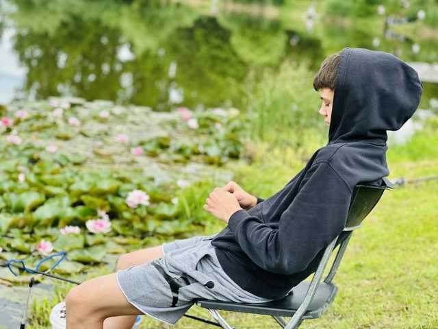 [FOTO] Wędkarski Dzień Dziecka nad stawem w Ziębicach