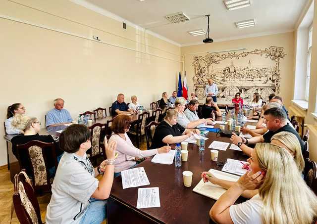 [FOTO] Sołtysi z gminy Ziębice omówili bieżące sprawy w Urzędzie Miasta