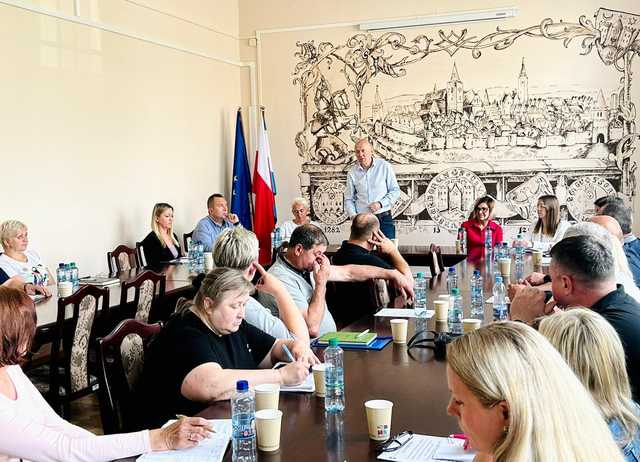 [FOTO] Sołtysi z gminy Ziębice omówili bieżące sprawy w Urzędzie Miasta