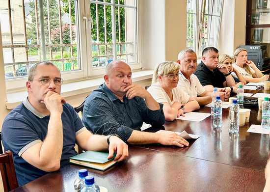 [FOTO] Sołtysi z gminy Ziębice omówili bieżące sprawy w Urzędzie Miasta