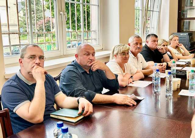 [FOTO] Sołtysi z gminy Ziębice omówili bieżące sprawy w Urzędzie Miasta