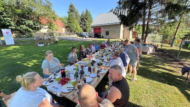 [FOTO] Spotkanie dla seniorów w Dzbanowie w ramach programu „Danie Wspólnych Chwil”