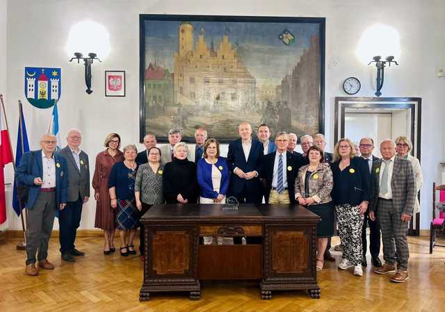 [FOTO] Francuscy Rotarianie z wizytą w Ziębicach
