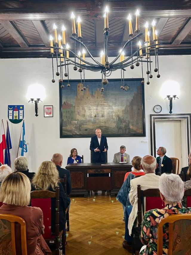 [FOTO] Francuscy Rotarianie z wizytą w Ziębicach