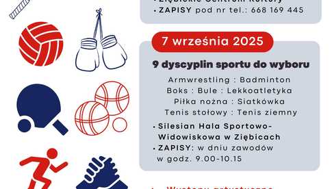 6-7.09, Ziębice: Igrzyska Sportowe Seniorów 