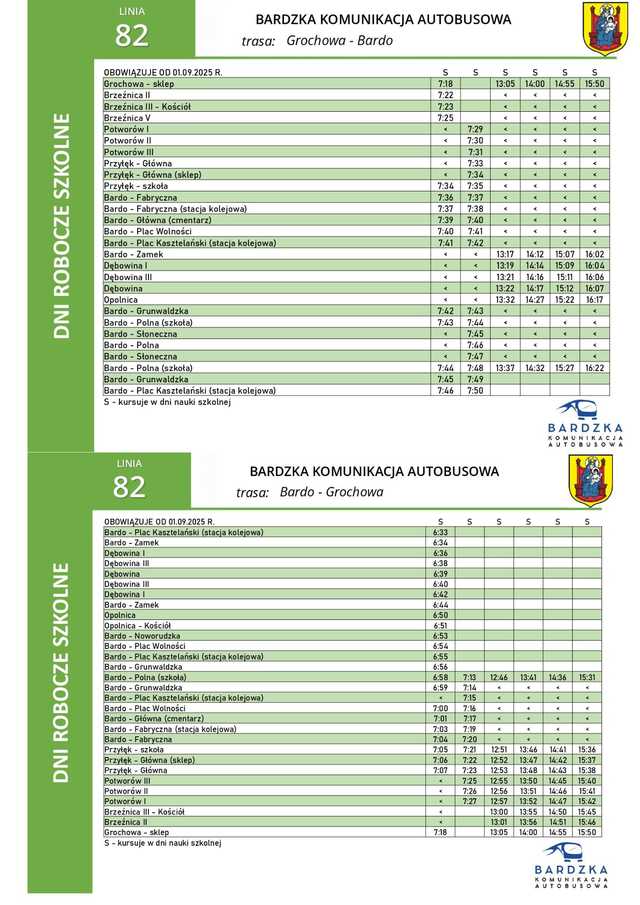 Bardo uruchamia własną komunikację autobusową. Wiemy, kiedy skorzystamy z miejskiego autobusu [ROZKŁADY JAZDY]