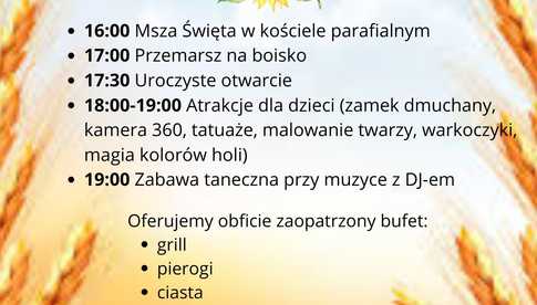 23.08: Niedźwiednik: Dożynki Wiejskie Służejów-Niedźwiednik