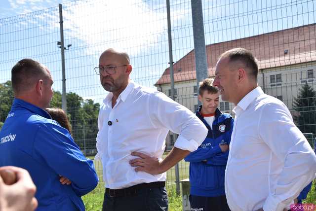 [FOTO] Nowa era sportu w Kamieńcu Ząbkowickim? Minister Sportu sprzedał burmistrzowi kilka ciekawych pomysłów 