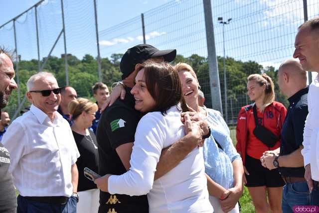 [FOTO] Nowa era sportu w Kamieńcu Ząbkowickim? Minister Sportu sprzedał burmistrzowi kilka ciekawych pomysłów 