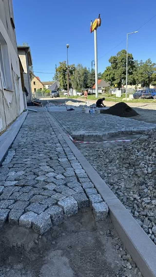 [FOTO] Trwa przebudowa fragmentu ul. Stawowej w Ziębicach 