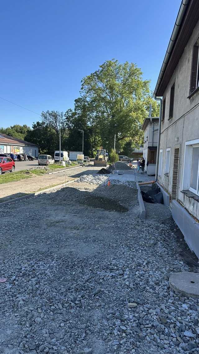 [FOTO] Trwa przebudowa fragmentu ul. Stawowej w Ziębicach 