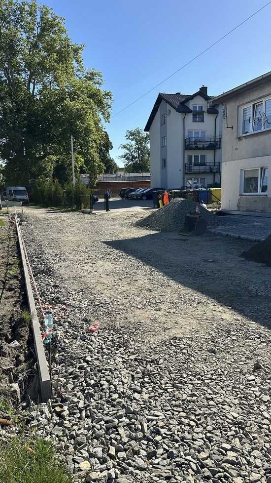 [FOTO] Trwa przebudowa fragmentu ul. Stawowej w Ziębicach 